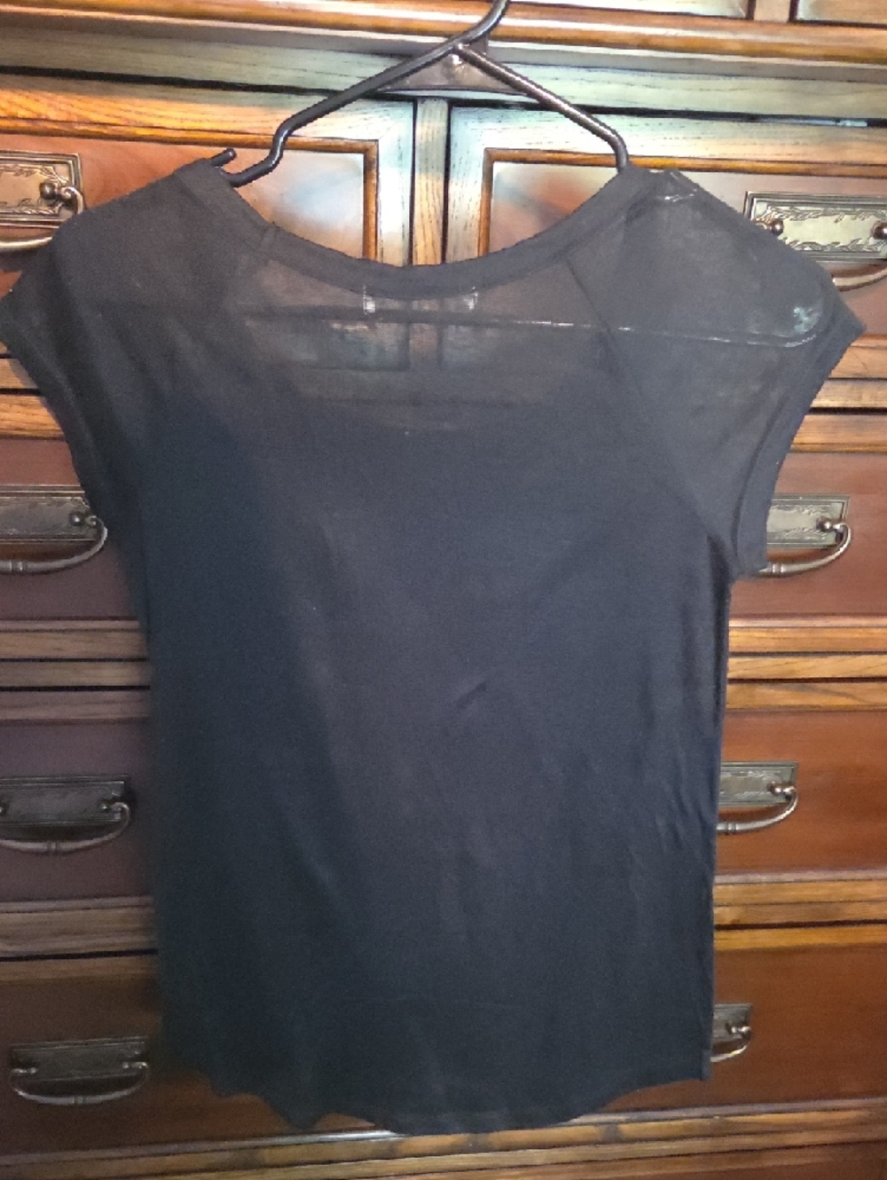 Black Women's Skull Graphic Tee - Picture 2 of 3